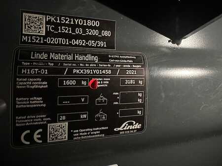 Gas gaffeltruck 2021  Linde H16T-01 DEMO (13)