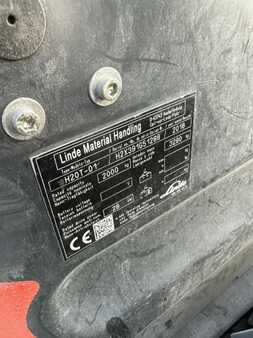Empilhador a gás 2016  Linde H20T-01 tête rotative (8)