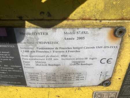 Gas gaffeltruck 2005  Hyster S7.00XL (13)