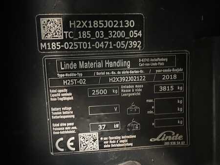 LPG Forklifts 2018  Linde H25T-02   (11)
