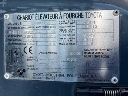 LPG Forklifts 2010  Toyota 02-8FGF25 (13)