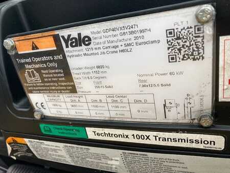 Diesel Forklifts 2010  Yale GDP40VX5 (10)