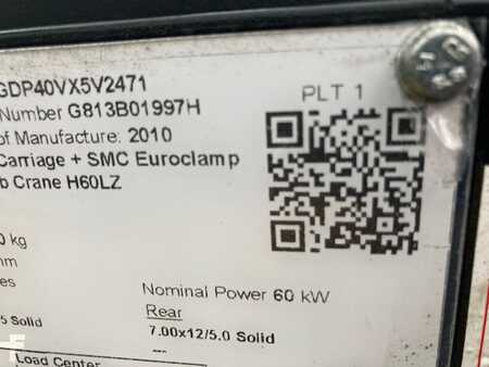 Diesel Forklifts 2010  Yale GDP40VX5 (11)