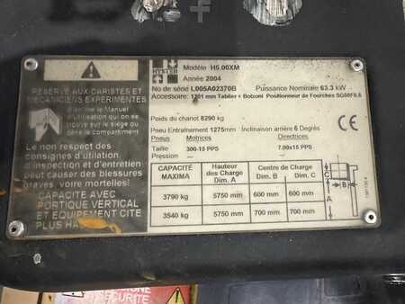 Carrelli elevatori GPL 2004  Hyster H5.00XM (7)