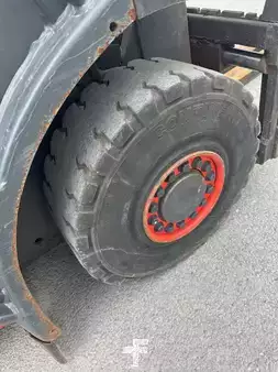 Gas gaffeltruck 2016  Linde H25T-02  950 heures triplex 5510mm (16)