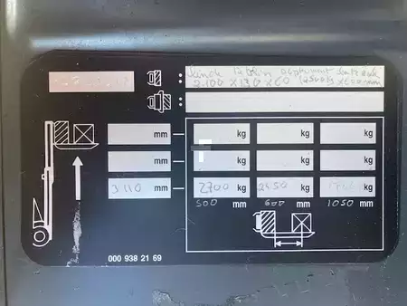 Wózki gazowe 2013  Linde H30T-02 4 lignes (8)
