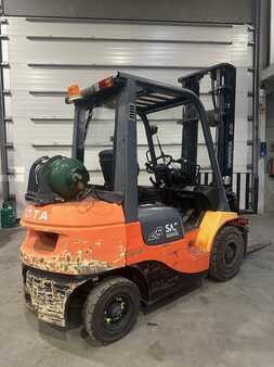 LPG Forklifts 2006  Toyota 42-7FGF25 TDL/écarteur (3)
