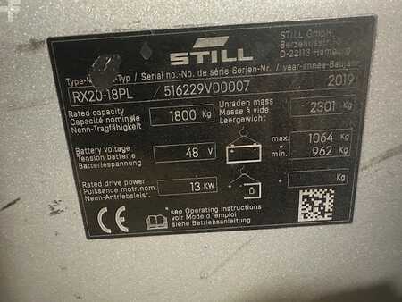 Elektro 4 Rad 2019  Still RX20-18PL. batterie de 2022 (7)