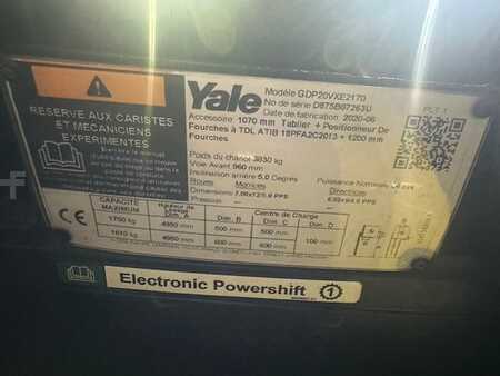 Wózki widłowe diesel 2020  Yale GDP20VX (7)