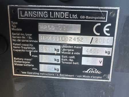 Diesel heftrucks 2000  Linde H25D-03 (7)