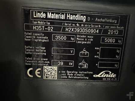 Gas gaffeltruck 2013  Linde H35T-02 (8)