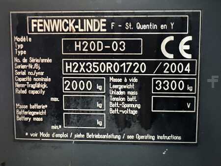 Diesel heftrucks 2004  Linde H20D-03 (8)