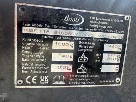 Eléctrica de 3 ruedas 2021  Baoli KBET 15 rotator (6)