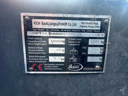 Eléctrica de 3 ruedas 2021  Baoli KBET 18 3002 heures (7)