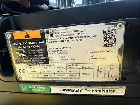 Carretilla elevadora GLP 2015  Hyster H3.5FT (7)
