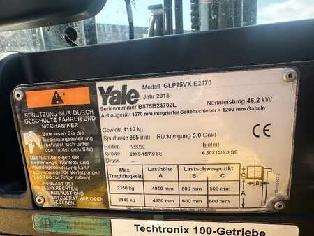 Empilhador a gás 2013  Yale GLP25VX (7)