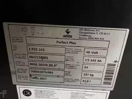 Terminaltraktor 2017  Linde P60 1020 heures extraction latérale (10)