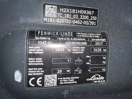 LPG VZV 2017  Linde H16T-01  2887 heures (7)