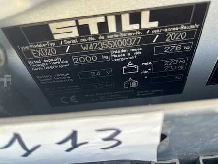 Nízkozdvižný vozík 2020  Still EXU20 démo 61 heures (13)