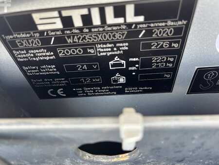 Nízkozdvižný vozík 2020  Still EXU20 démo 73 heures (13)