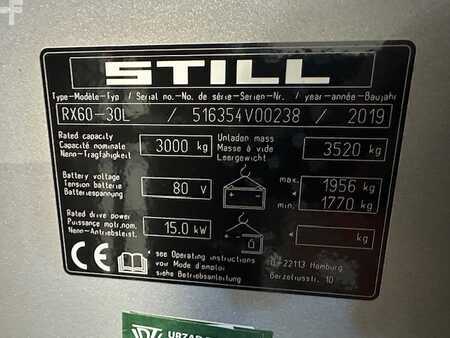 Elektro čtyřkolový VZV 2019  Still RX60-30L triplex 6040mm (6)