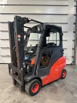 Empilhador a gás 2013  Linde H20T-01 triplex 4 lignes hydrauliques (1)