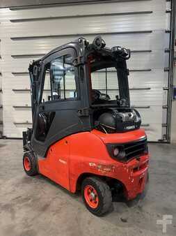 Empilhador a gás 2013  Linde H20T-01 triplex 4 lignes hydrauliques (3)