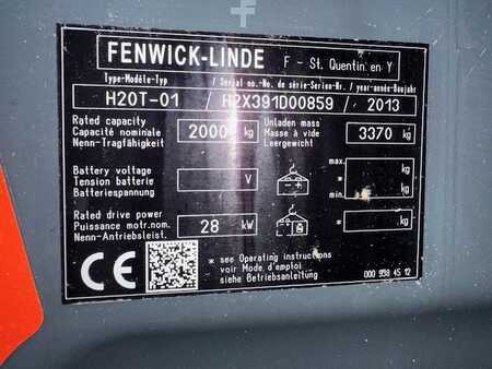 Empilhador a gás 2013  Linde H20T-01 triplex 4 lignes hydrauliques (7)