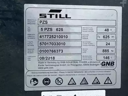 Chariots électriques à 3 roues 2015  Still RX20-16 triplex 6820mm (12)