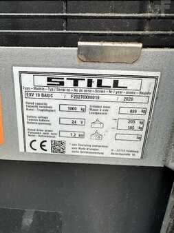 Ruční vysokozdvižný vozík 2020  Still EXV10 2020 519 heures (3)