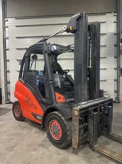 Gas gaffeltruck 2018  Linde H45T-02 triplex 5510mm 4754 heures (2)