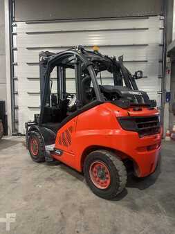 Gas gaffeltruck 2018  Linde H45T-02 triplex 5510mm 4754 heures (4)