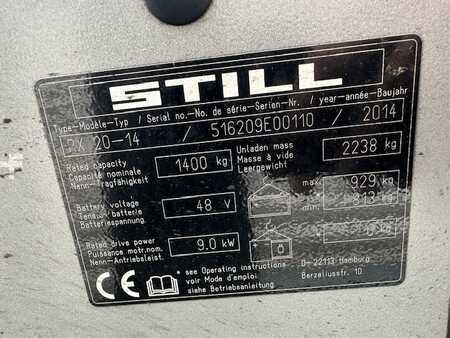 Elektro tříkolové VZV 2014  Still RX20-14 triplex  5620mm (8)