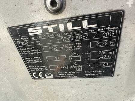 3-wiel elektrische heftrucks 2015  Still RX50-15 triplex 1928 heures (8)
