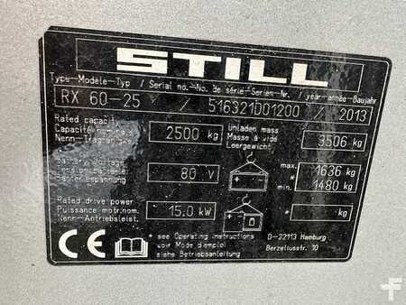 Chariots électriques à 4 roues 2013  Still RX60-25 triplex 7630mm 4 lignes (7)