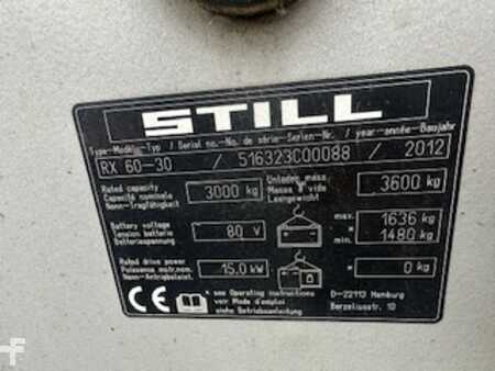 Elektro čtyřkolový VZV 2012  Still RX60-30 5948 heures (7)