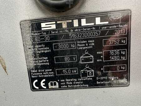 Elektro čtyřkolový VZV 2013  Still RX60-30 triplex 2973 heures batterie 2021 (6)
