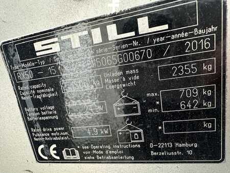 Elektro tříkolové VZV 2016  Still RX50-15  triplex 548 heures (6)