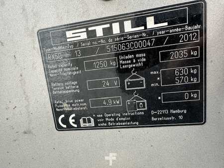 Chariots électriques à 3 roues 2012  Still RX50-13 compact 3753 heures (8)