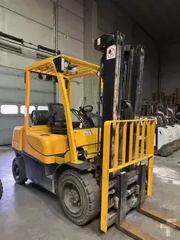 Carrelli elevatori GPL 2019  Hyster H3.0XT triplex 757 heures TDL/positionneur (1)