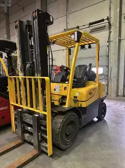 Carrelli elevatori GPL 2019  Hyster H3.0XT triplex 757 heures TDL/positionneur (2)
