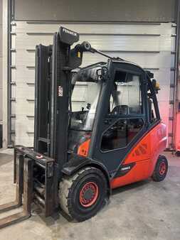 Gas gaffeltruck 2017  Linde H35T-02 TDL/posit. 5337 heures (2)