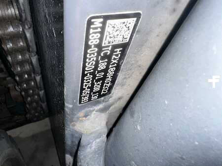 Gas gaffeltruck 2017  Linde H35T-02 TDL/posit. 5337 heures (7)