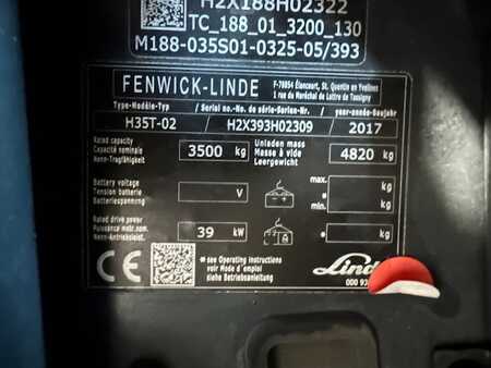 Gas gaffeltruck 2017  Linde H35T-02 TDL/posit. 5337 heures (8)