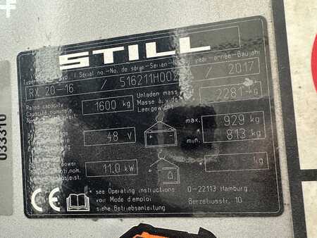 Elektro tříkolové VZV 2017  Still RX20-16 (6)