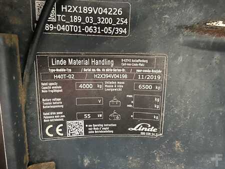 LPG VZV 2019  Linde H40T-02 triplex 6310mm (5)