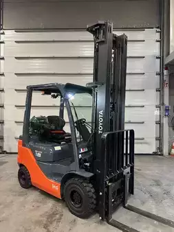 Gas gaffeltruck 2021  Toyota 02-8FGF18 démo 218 heures triplex 6500mm (2)