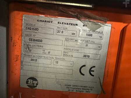 LPG heftrucks 2012  BT CB15G (7)