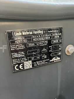 LPG VZV 2014  Linde H25T-02 triplex TDL/positionneur (8)