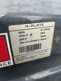 Treibgasstapler 2018  Toyota 02-8FGF25 TDL/positionneur (6)